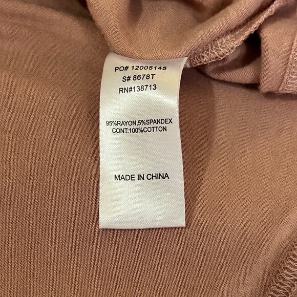 Doe & Rae MEDIUM Keyhole Back Crochet Lined Top Sheer Back Tunic Top Dress - Picture 10 of 12